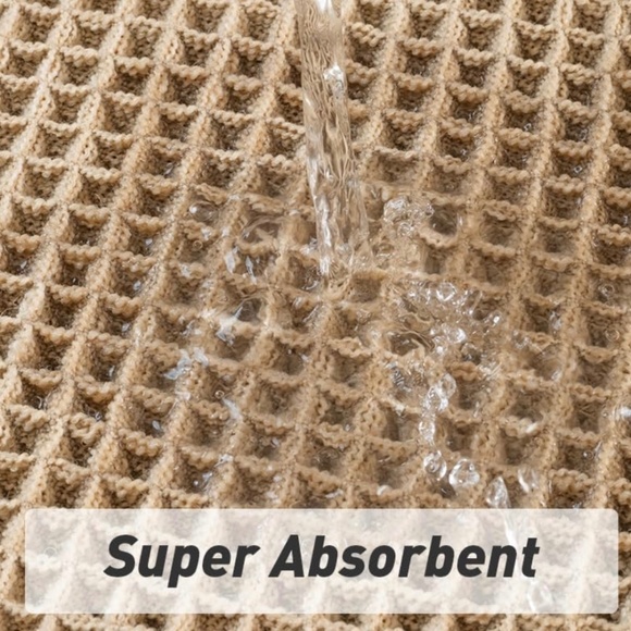 Runner Rug Super Absorbent Non Slip Bath Mats - Brown, 2'x 4'(24" x 48") - Picture 3 of 6